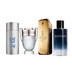 Combo de 4 perfumes - 212, One Million, Invictus, Sauvage