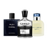 Combo de 3 perfumes -  Creed Aventus, Bleu de Chanel, Light Blue