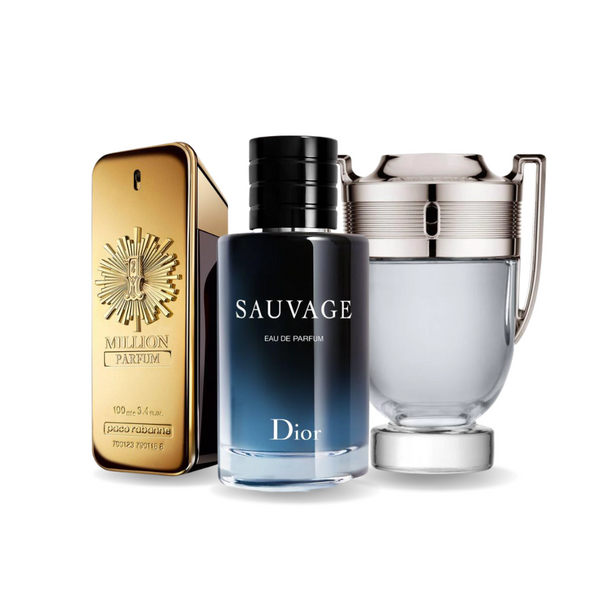 Combo de 3 perfumes - One Milion,  Sauvage, Invictus